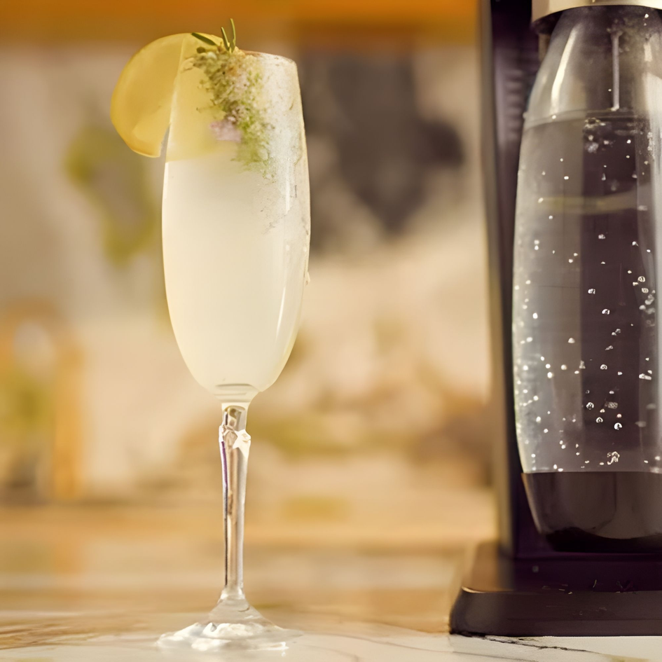Cocktail pétillant Limoncello