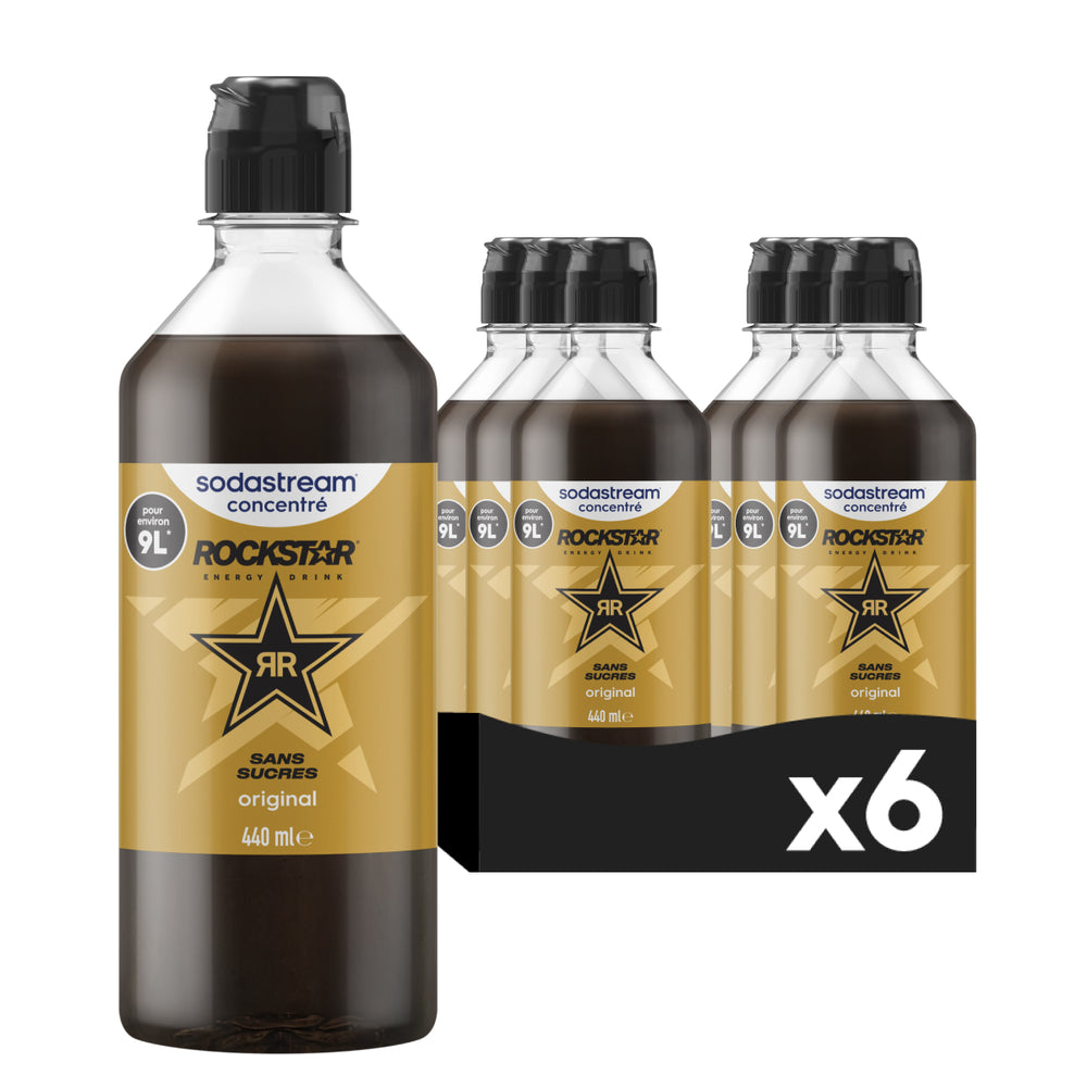 6-Pack Sirop Rockstar 440ml – 1