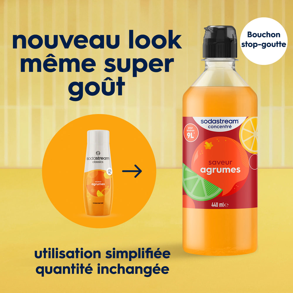 6-Pack Sirop Agrumes 440ml – 2