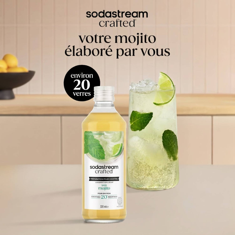 Cocktail Mixer saveur Mojito sans alcool 330ml – 3