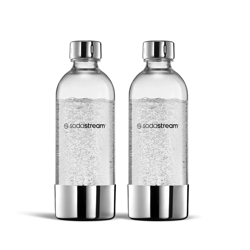 Pack de 2 bouteilles classiques acier inoxydable 1L – 1