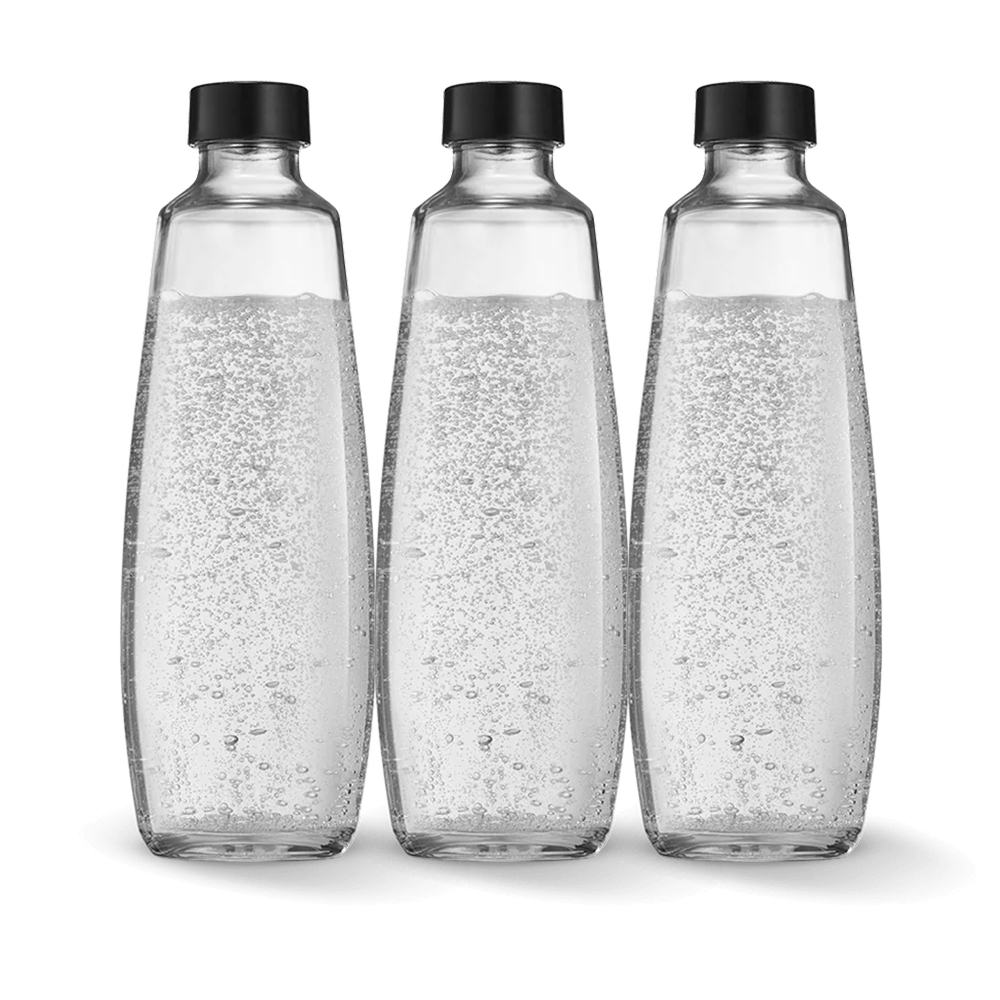 Pack de 3 carafes en verre DUO 1L – 1