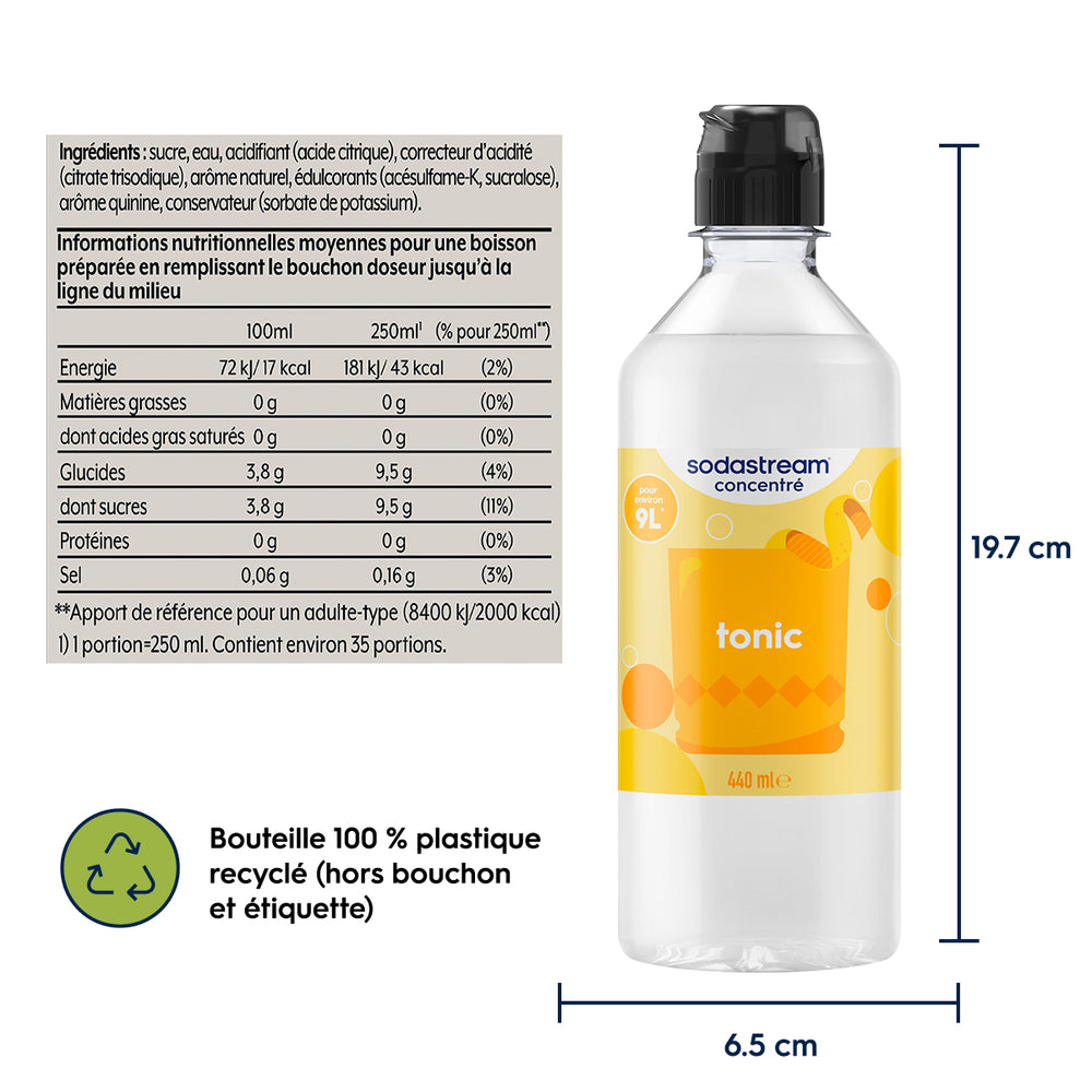 Sirop Tonic 440ml – 6