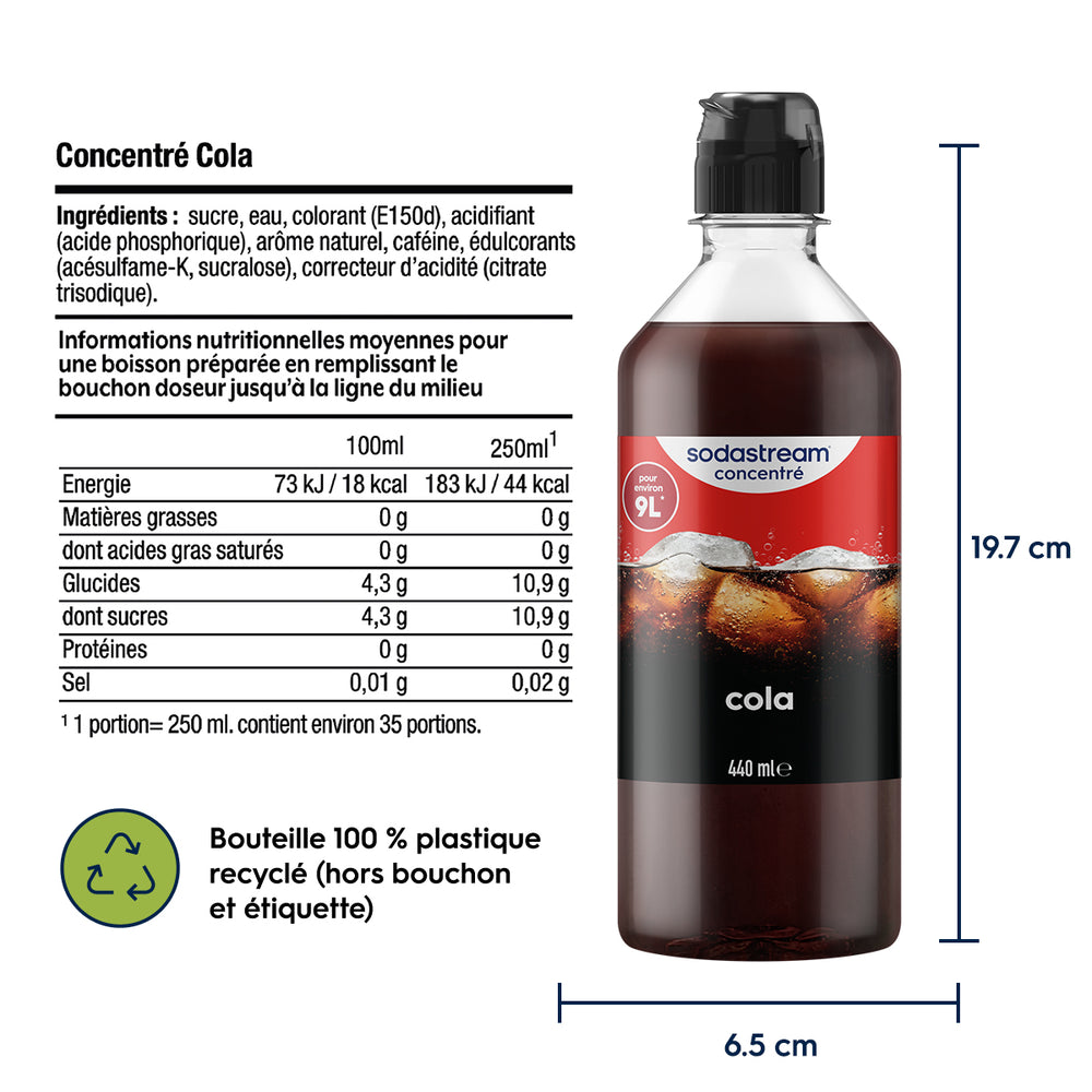 6-Pack Sirop Cola 440ml – 6