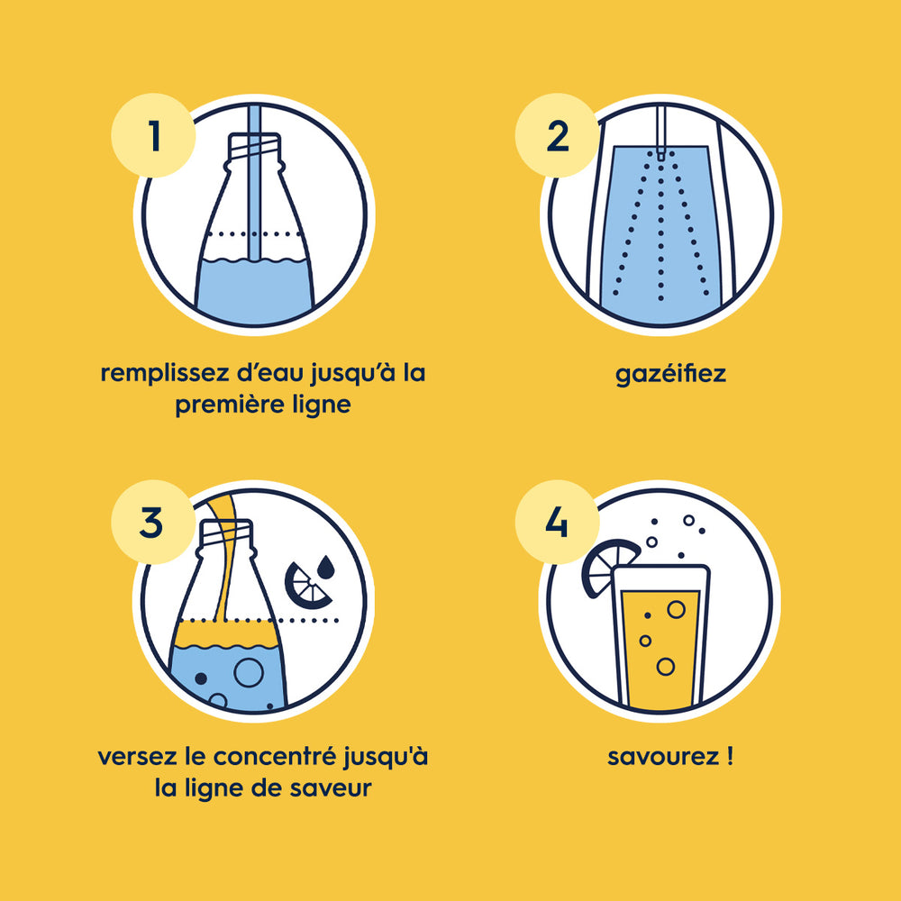 Sirop Limonade 440ml – 5