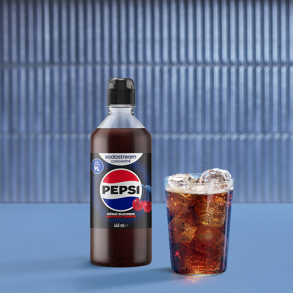 Sirop Pepsi Zéro Sucres Saveur Cerise 440ml – 6
