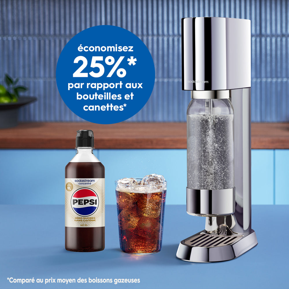 Sirop Pepsi Zéro sucres sans caféine 440ml – 2