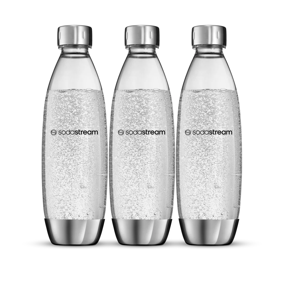 Pack de 3 Bouteilles fuse acier inoxydable 1L – 1