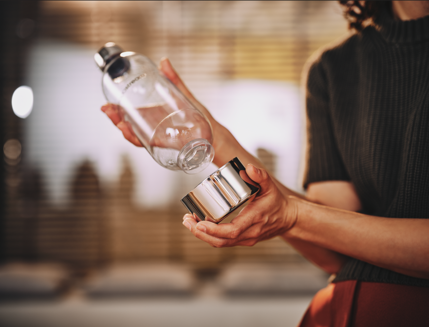 Bouteille classique acier inoxydable 1L